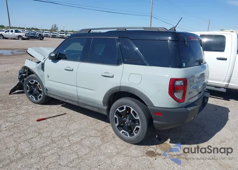 2021 Ford Bronco Sport Outer Banks from USA, damaged, VIN 3FMCR9C63MRA26861